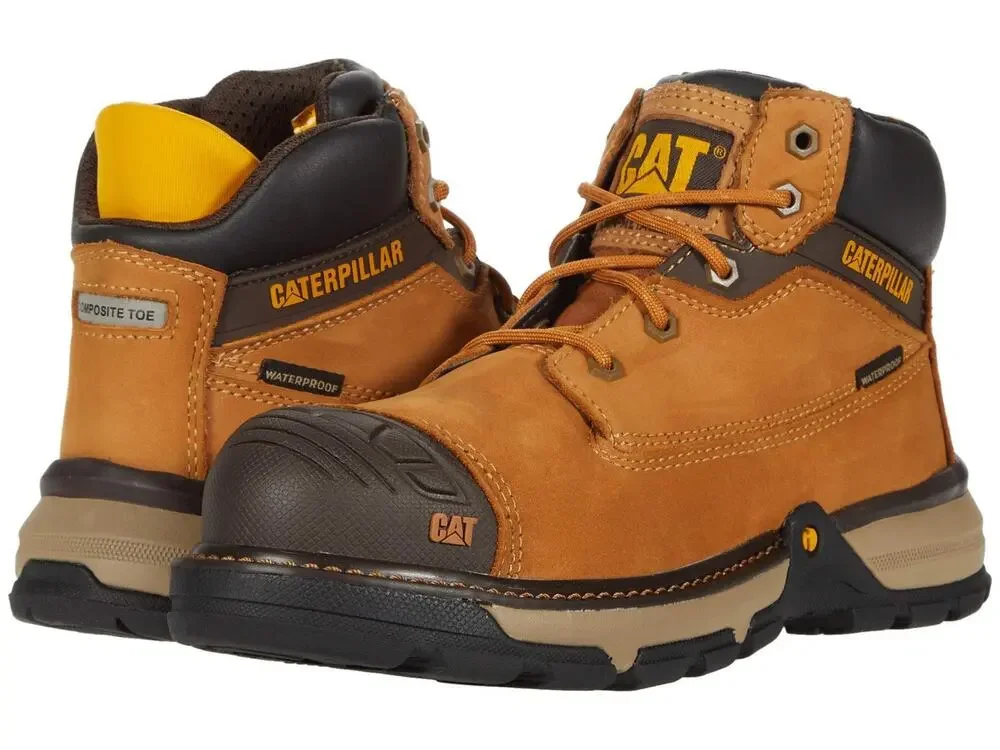 CATERPILLAR EXCAVATOR SUPERLITE WATERPROOF NT SUDAN BROWN 5.5 D - WIDE